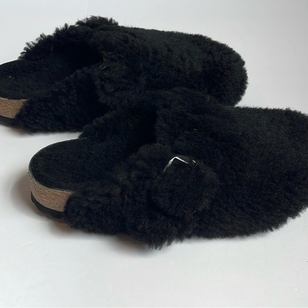 Birkenstock  Boston Big Buckle Teddy   - 38